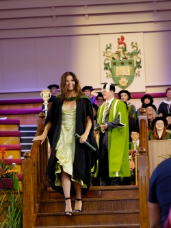 Now a graduate of Leeds University.